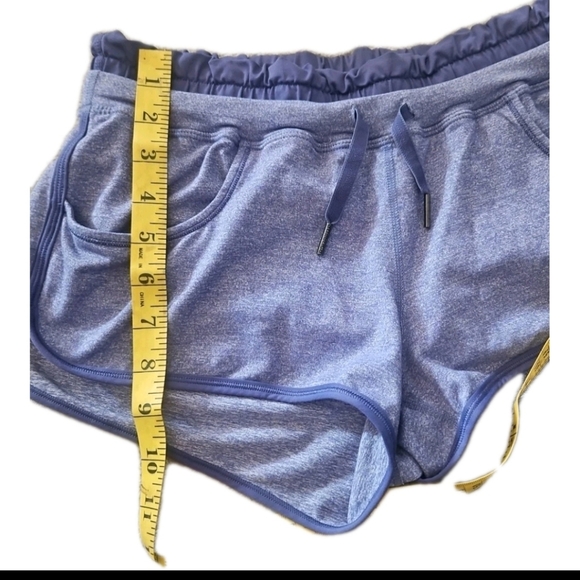 Lululemon Womens Purple Strength and Tone Running Activewear Shor Shorts 6 - Picture 8 of 9